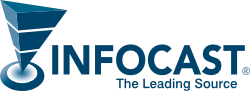 Infocast logo Handbook-of-Ecomaterials book cover - dark blue background with red accents